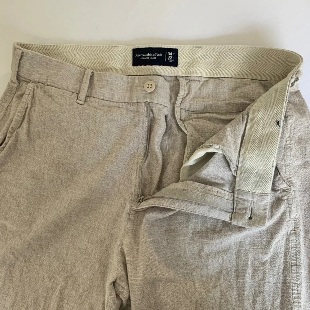 Abercrombie & Fitch linen blend